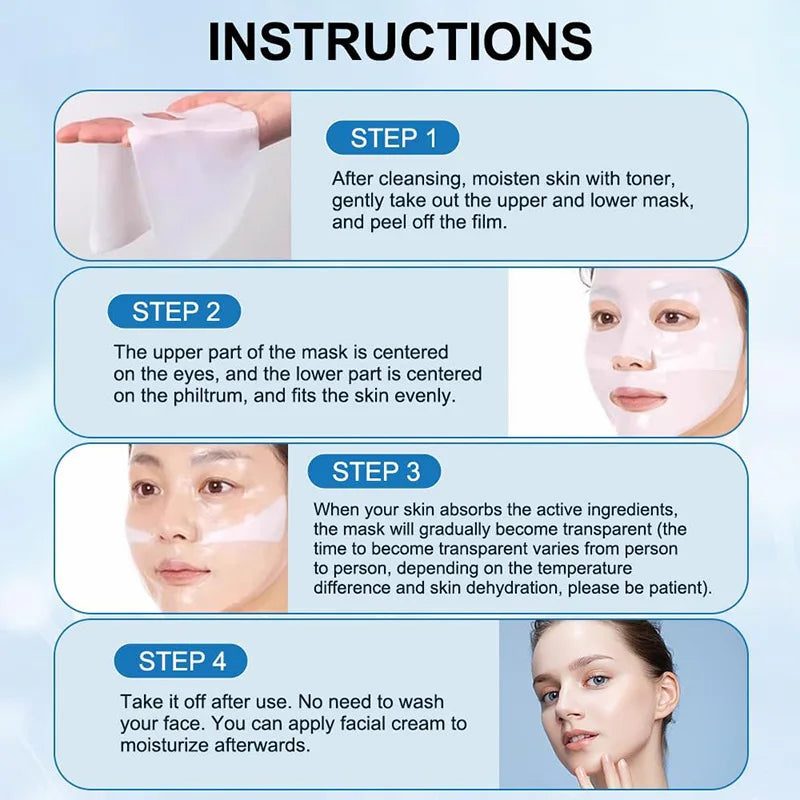 Bio-Collagen Real Deep Mask Night Moisturizing Mask Firming Wrinkle Remover Fade Fine Lines Skin Care