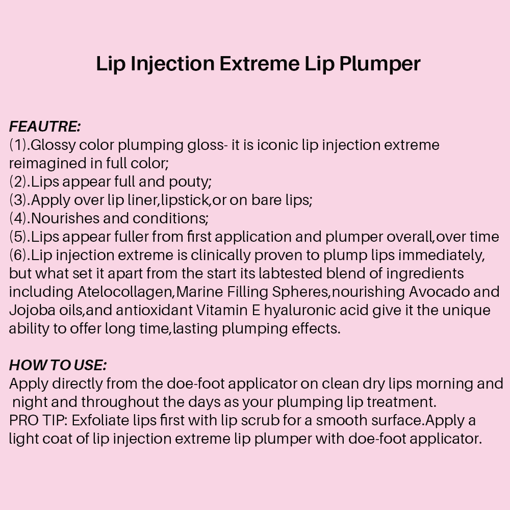 Lip plumper